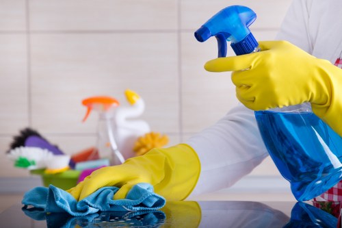 Customer raising a concern after carpet cleaning service